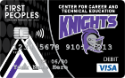 Center for Career and Technical Education Knights SwipeBoost Debit Card image