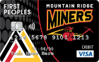 Mountain Ridge Miners SwipeBoost Debit Card image