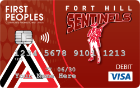 Fort Hill Sentinels SwipeBoost Debit Card image