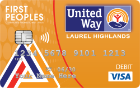 United Way Laurel Highlands SwipeBoost Debit Card image