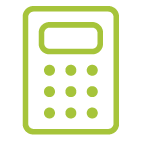 calculator icon illustration