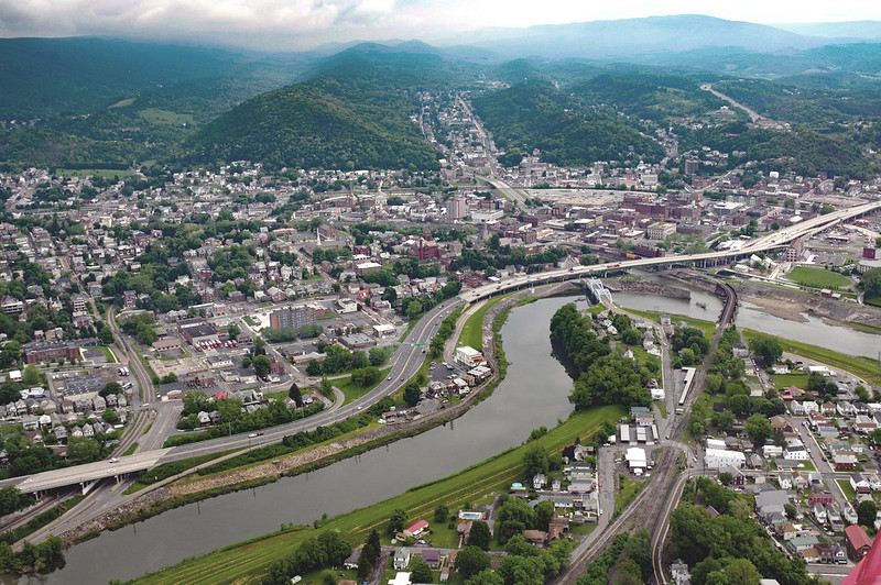 Downtown Cumberland, MD.