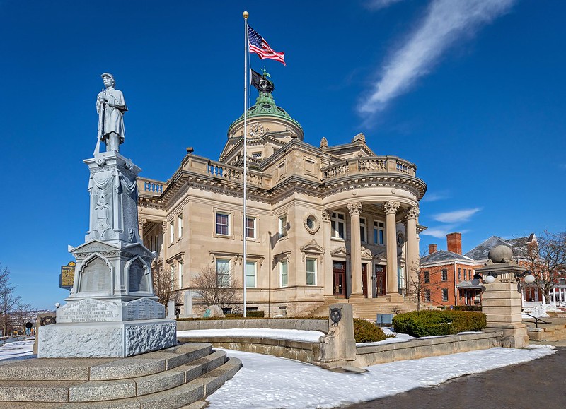 Somerset County Courthouse in Somerset, PA.
