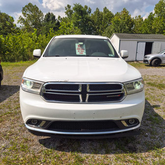 2018 Dodge Durango front end view